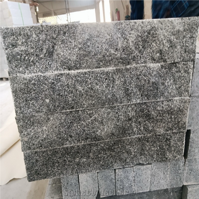 G654 Dark Grey Granite Split Wall Stone