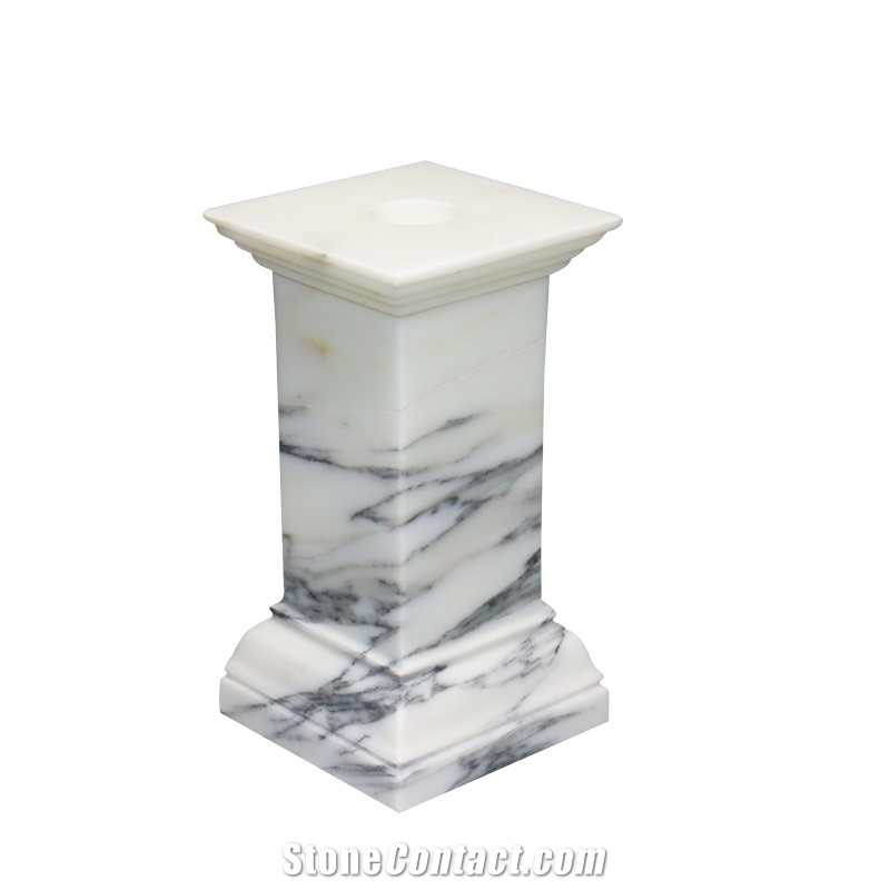 Australia Premium Quality Marble Pillar Candle Holders