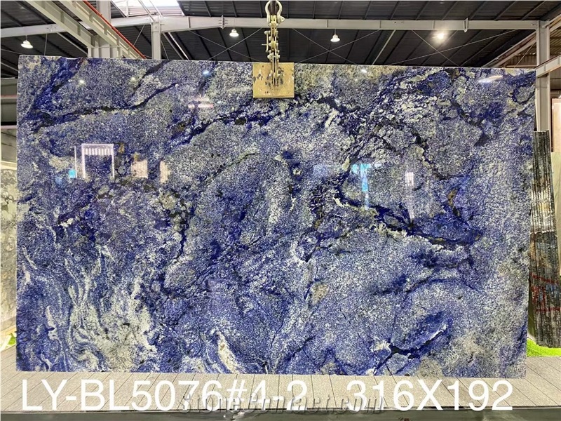 Azul Bahia Blue Granite Slabs