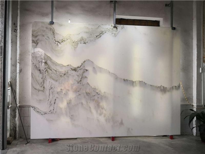 Landscape Marble Slabs For Wall Background Design