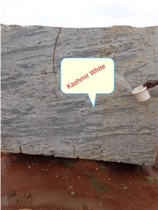 Kashmir White Granite Blocks