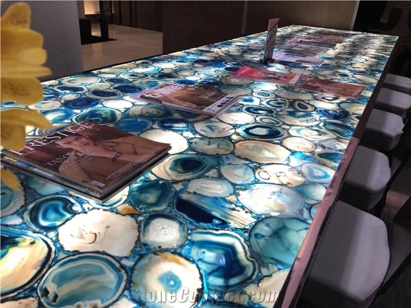 Agate Stone Table Cafe Restaurant Dining