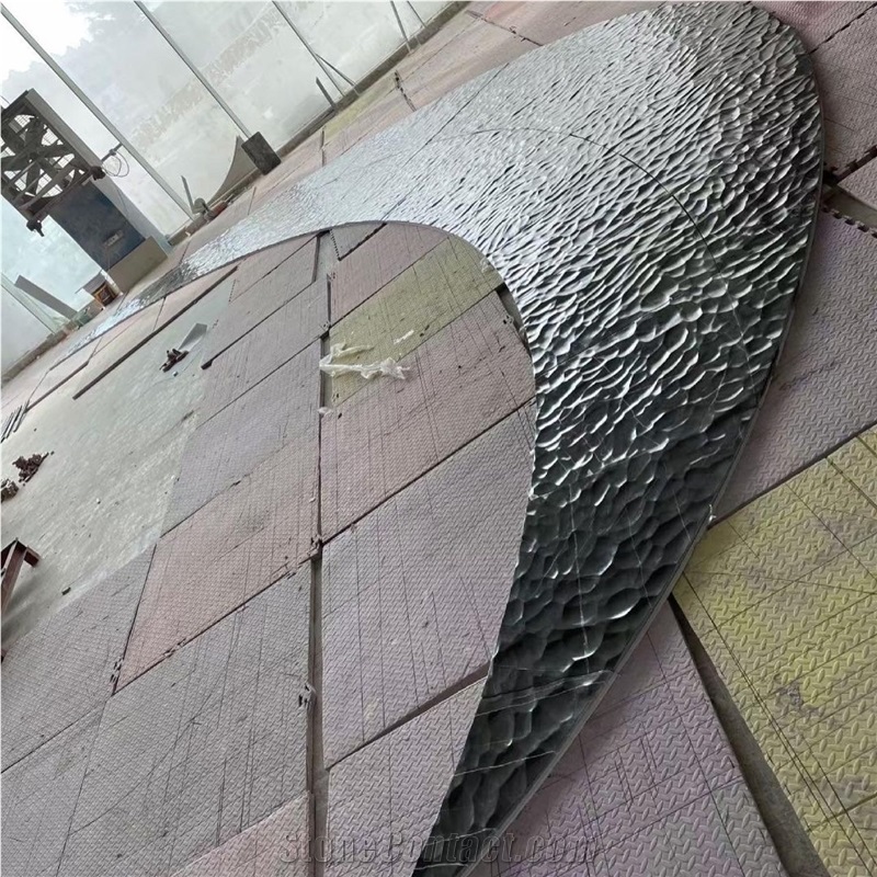 3D CNC Wall Panel Floor Art Water Wave Design