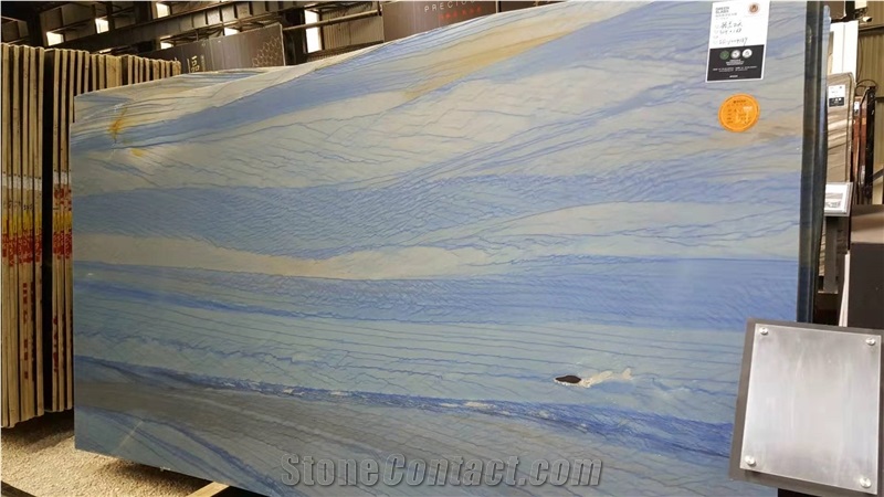 Blue Macaubas Granite Slab Wall Floor Tile