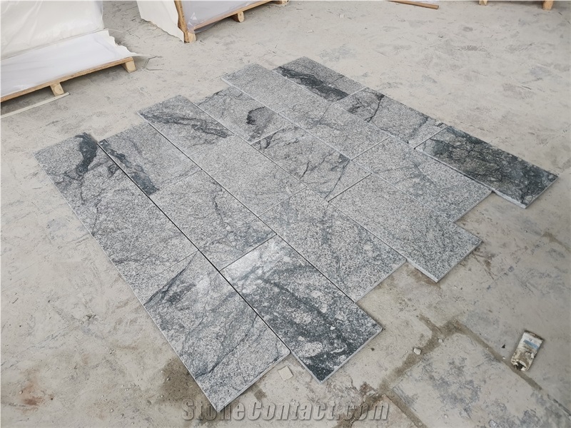 Cheap Landscape Grey Granite Tile Cut To Size Polished 