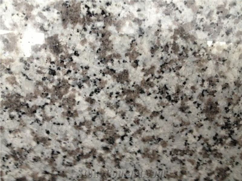 China Jilin White Granite Polished Honed Flamed Slab Tiles