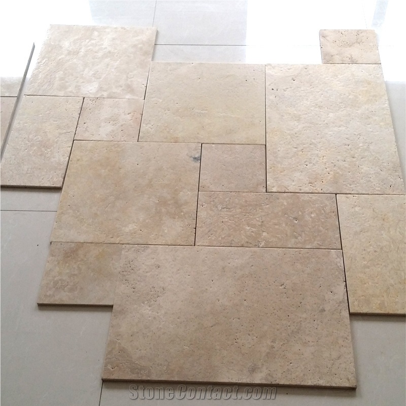 China Travertine French Versailles Tiles Outdoor