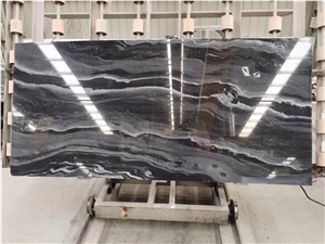 Fantasy Black Marble Floor Wall Tiles Decor