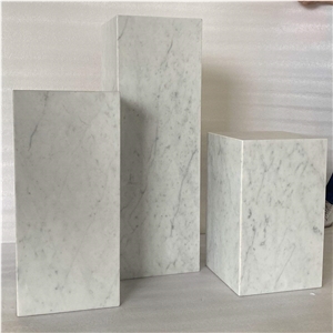 Natural Stone Coffee Table,Marble Pedestal Plinth Stand