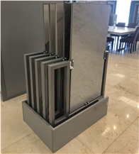 Sliding Rotating Tile Metal Display Stand China Manufacturer