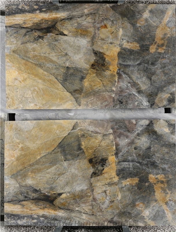 Fantasy Gold Val Dorcia Quartzite For Kitchen Countertops