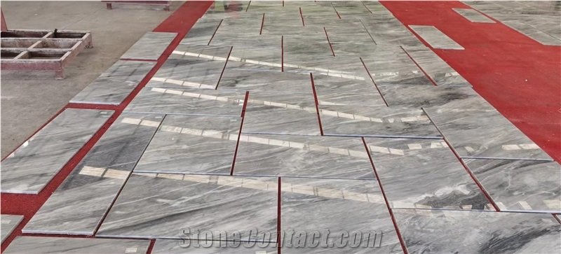 Italy Himalayan Grey Marble Polished Wall Slabs &Floor Tiles