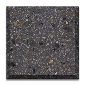 Natural Artificial Stone Panel Precast Terrazzo Tile Slab
