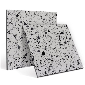 White And Black Terrazzo Cement Floor Tile Wall Tile