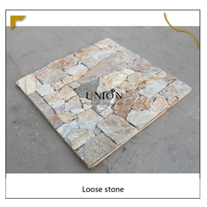 Chinese Natural Random Castle Wall Stones For Exterior Wall