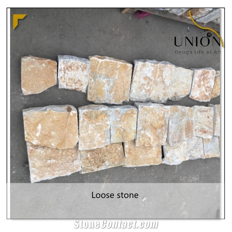 Dry Stack Stone Wall Form Natural Culture Stone