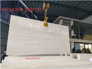 China SERPEGGIANTE Beige Marble Slabs Ginkgo Wooden Marble