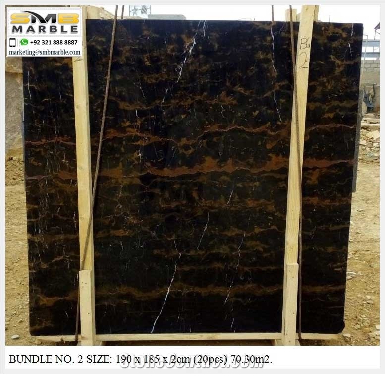 Pakistani Top Quality Of Black & Gold Marble