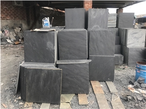 China Black Grey Slate Slabs & Wall Flooring Tiles