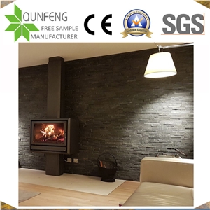 Pizarra Piedra Natural Z Stone Black Slate Wall Cladding