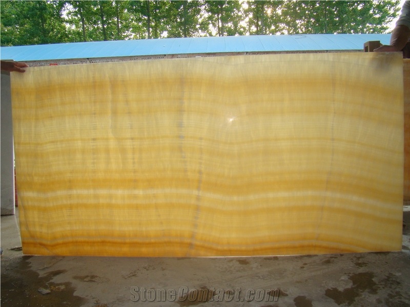 Honey Onyx Slabs Yellow Onyx Wall Floor Tile