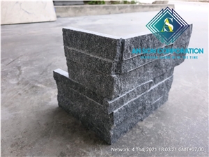 Black Marble Split Face For Wall Cladding