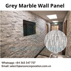 Cheapest Price Grey Marble Combination For Wall Cladding