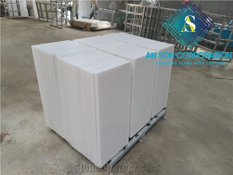 Clean White Marble No Veins Exporting Directly From Vietnam