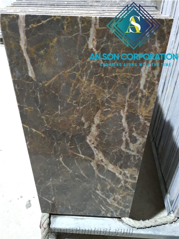 HIGH QUALITY MATERIAL GOLDEN COFFEE MARBLE INDOOR OUTDOOR