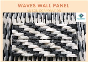 Hot Promotion In January Waves Wall Panel