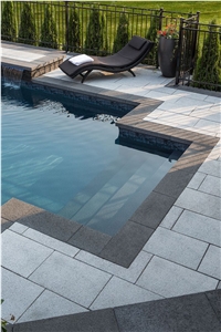 Natural Stone Pool Coping