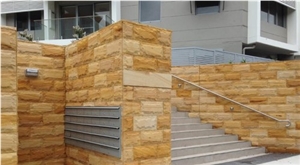 VERTICAL SURFACES-EXTERIOR STONE VENEER