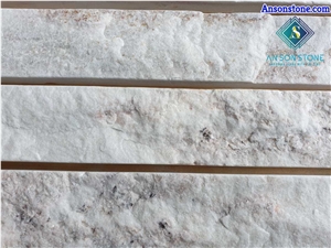 White Marble Split Face For Wall