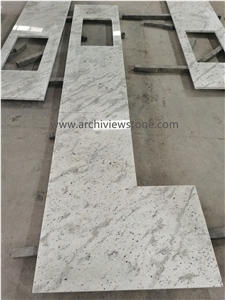 Andromeda White Granite Kitchen Counter Top