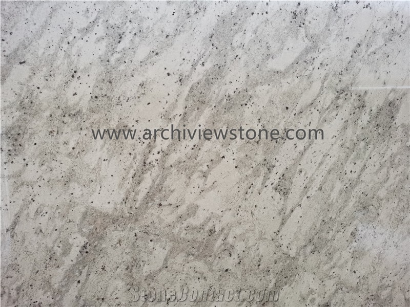 Polished Andromeda White Granite Slabs