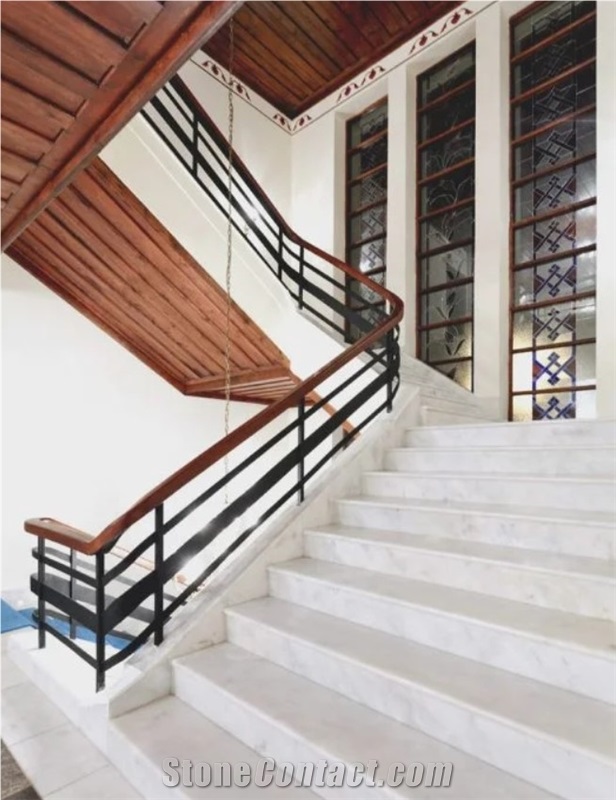 Afyon White Marble Stairs References