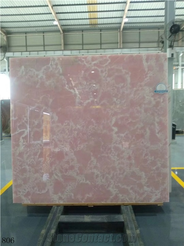 Uruguay Maciel Marble Abayuba Artigas Ros Pink Slab Tile