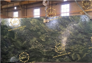 Picasso Green Granite Slabs