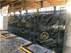Verde Alpi Dark Marble Slabs