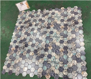 Ink-Printed Stone Mosaic
