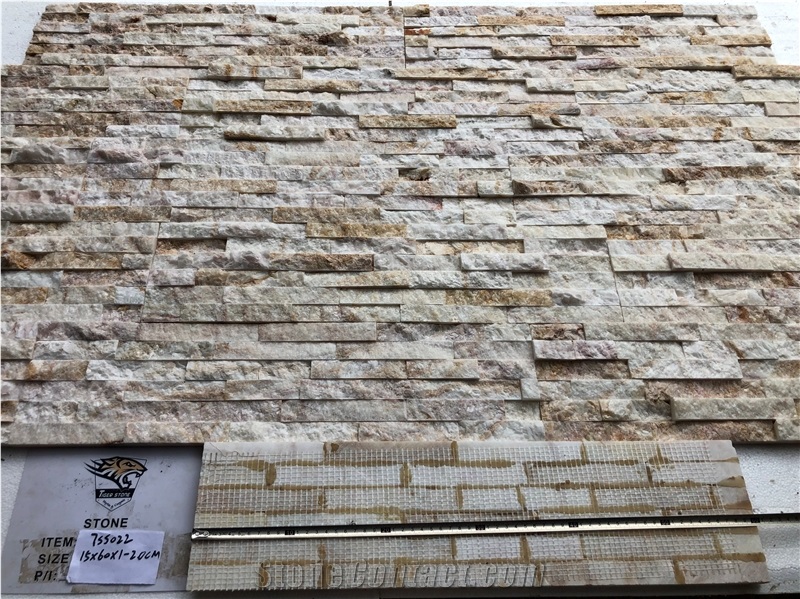 M073 Onxy Dragon Wall Cladding Veneer,Feature Wall Panel,Stacked Stone Veneer