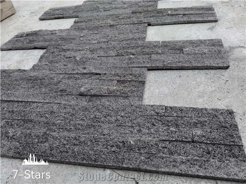 SYY08 Black Quartzite Ledge Wall Cladding Panels,Wall Cladding Veneer