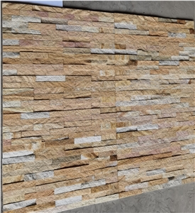 Wooden-Design Sandstone Veneer