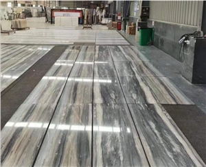 Italian Blue Palissandro Marble Slab Tile