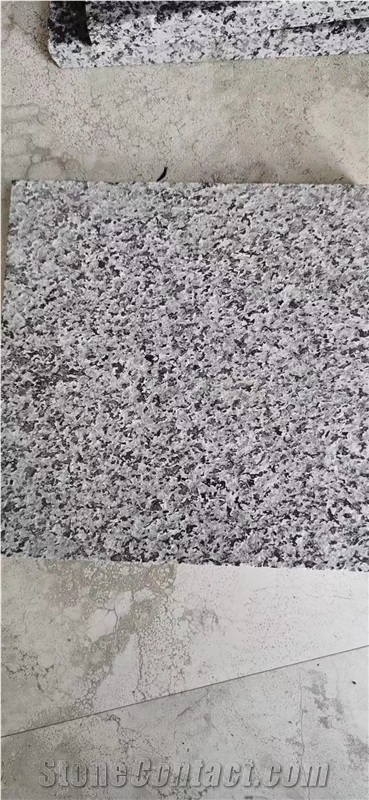Granite G654 Grey By Bush Hammered Granite Slab