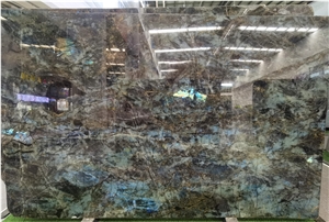 Labradorite Multicolor Papillon Granite Slab
