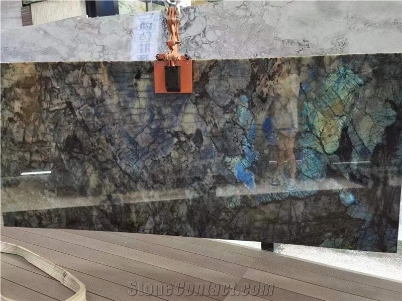 Madagascar Tsoa Pearl Granite Slab