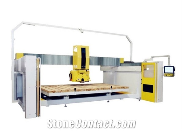 5 Axis Stone CNC Machine Center For Profiling, Edge Polishing