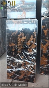 Afghan Portoro Slabs And Blocks From Own Quarry