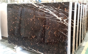 Afghani Black And Gold Marble